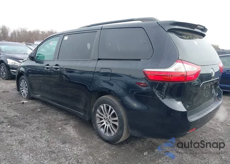 2018 Toyota Sienna Xle from USA, damaged, VIN 5TDYZ3DC0JS924709